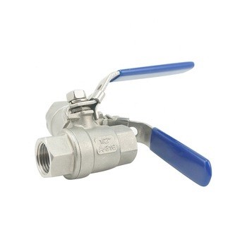 1/2" -4" ss 316/ 304 2 pc cf8m 1000 Wog SS Valve Stainless Steel Two Piece Ball Valve For Drink Water