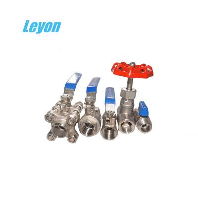 China supplier NPT/ BSPT thread cf8m/cf8 1-pc/3-pc ball valves 1/2" -4" SS 316/ 304 2 way ball valves stainless steel ball valve