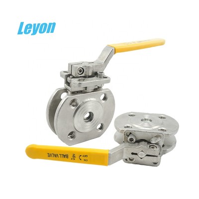 Safety Valve Food Grade BSP Threaded Stainless Steel Ball Valves Flanged Wheel Valve With High Pressure